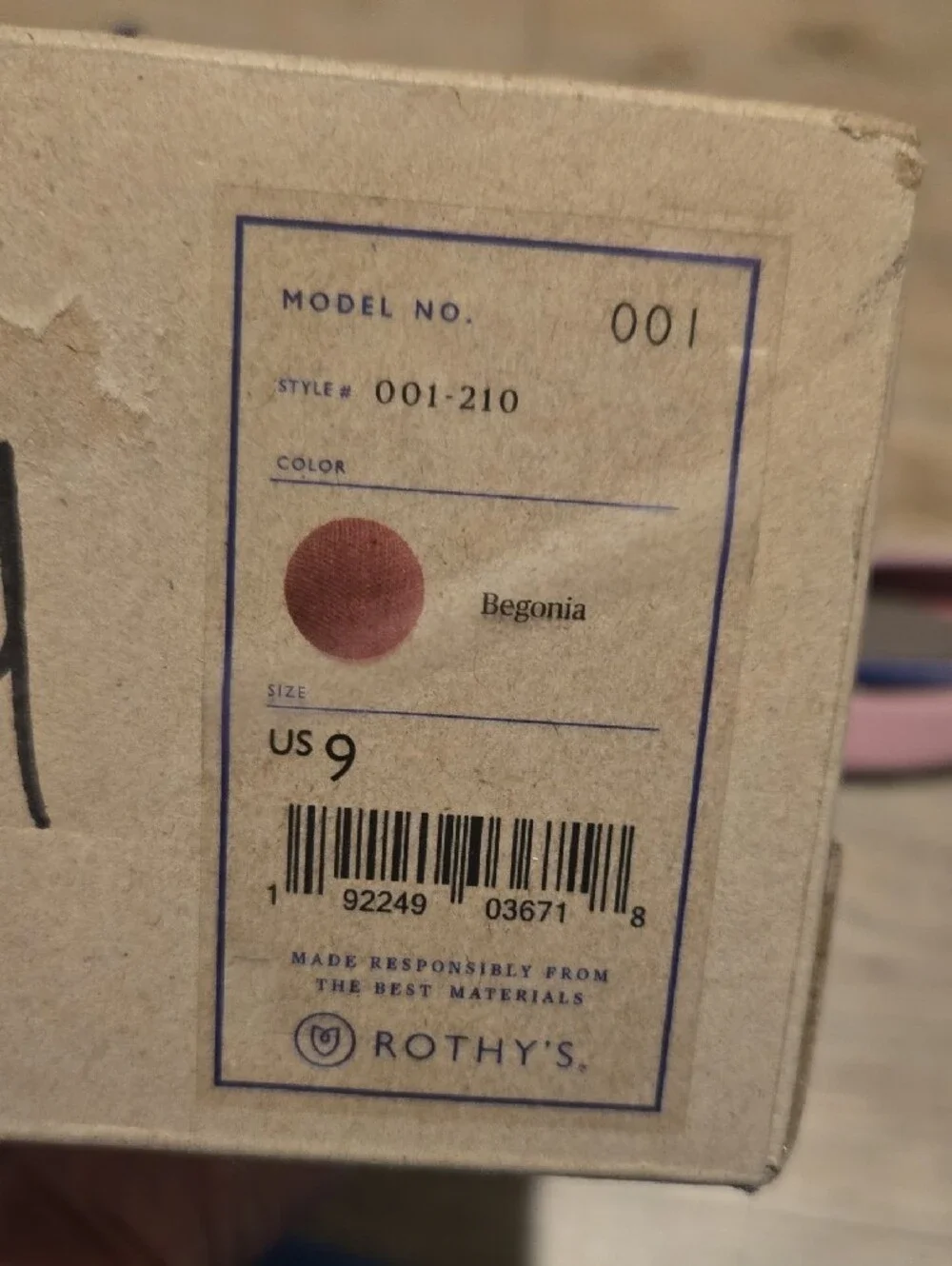 Rothy's In Begonia